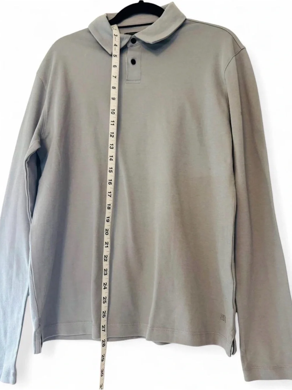 Banana Republic Men’s Gray Polo Shirt long sleeve